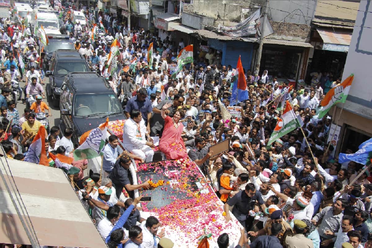 Lok Sabha Elections, Congress does not win elections for 33 years, and Priyanka road show in Bijnor