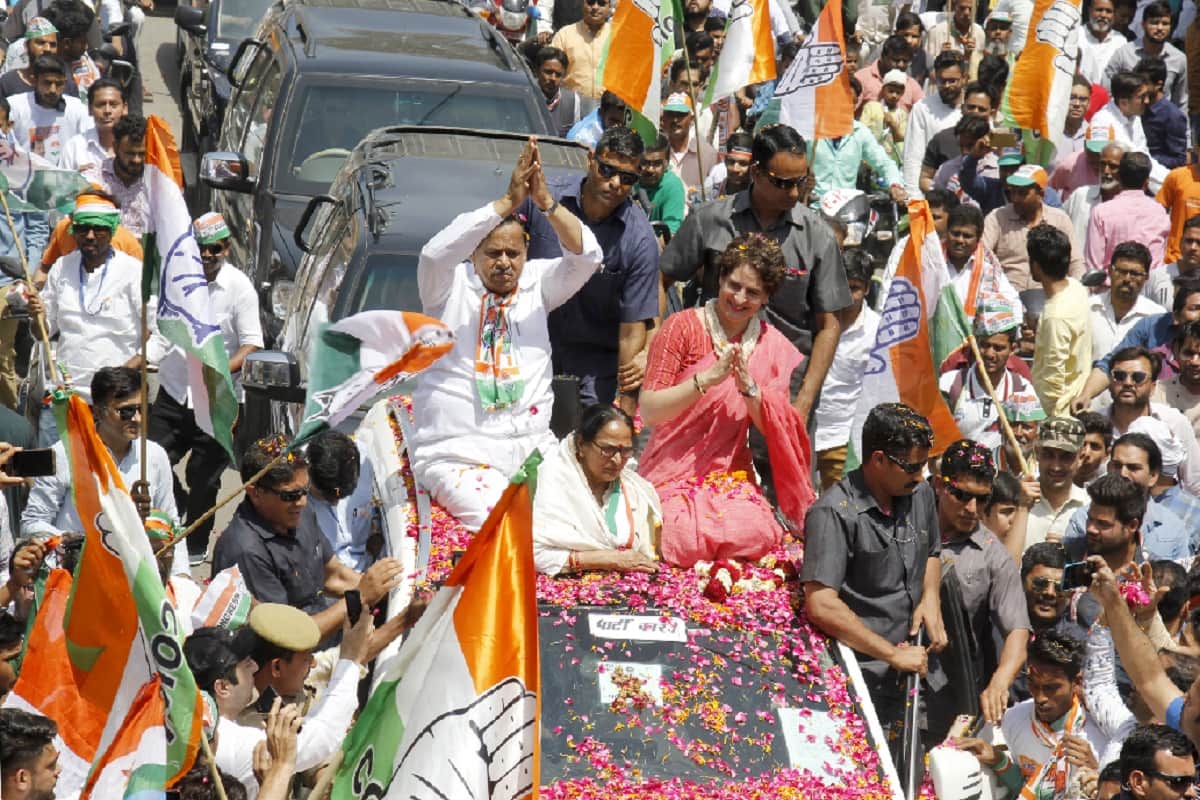 Lok Sabha Elections, Congress does not win elections for 33 years, and Priyanka road show in Bijnor
