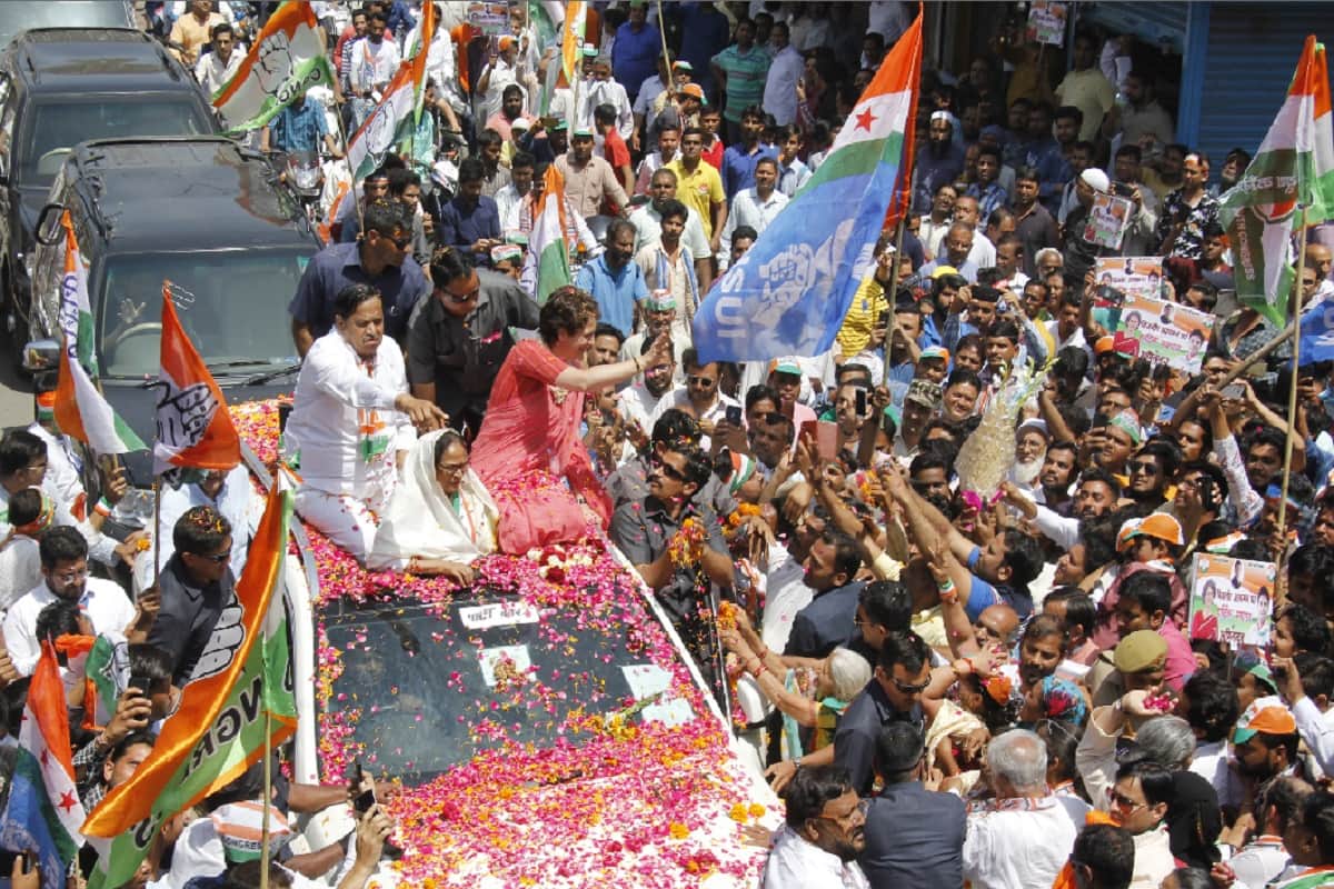 Lok Sabha Elections, Congress does not win elections for 33 years, and Priyanka road show in Bijnor