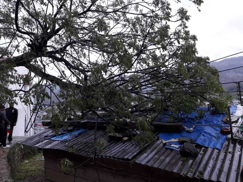 rain and hailstorm at kumaon region in uttarakhand