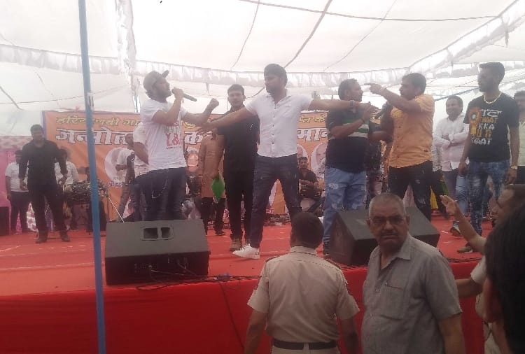 Sapna chaudhary's program at brahmanwas village of julana