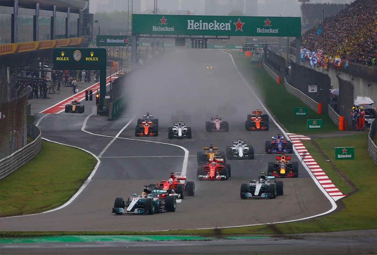 Shanghai will host 1000th race for Formula 1