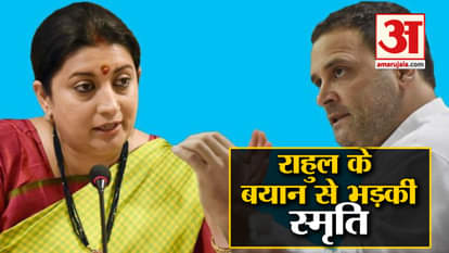 SMRITI IRANI ON RAHUL GANDHI’S COMMENT OVER BJP MANIFESTO