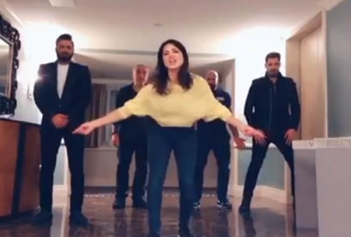 Sunny Leone dance video with husband Daniel Weber viral on social media