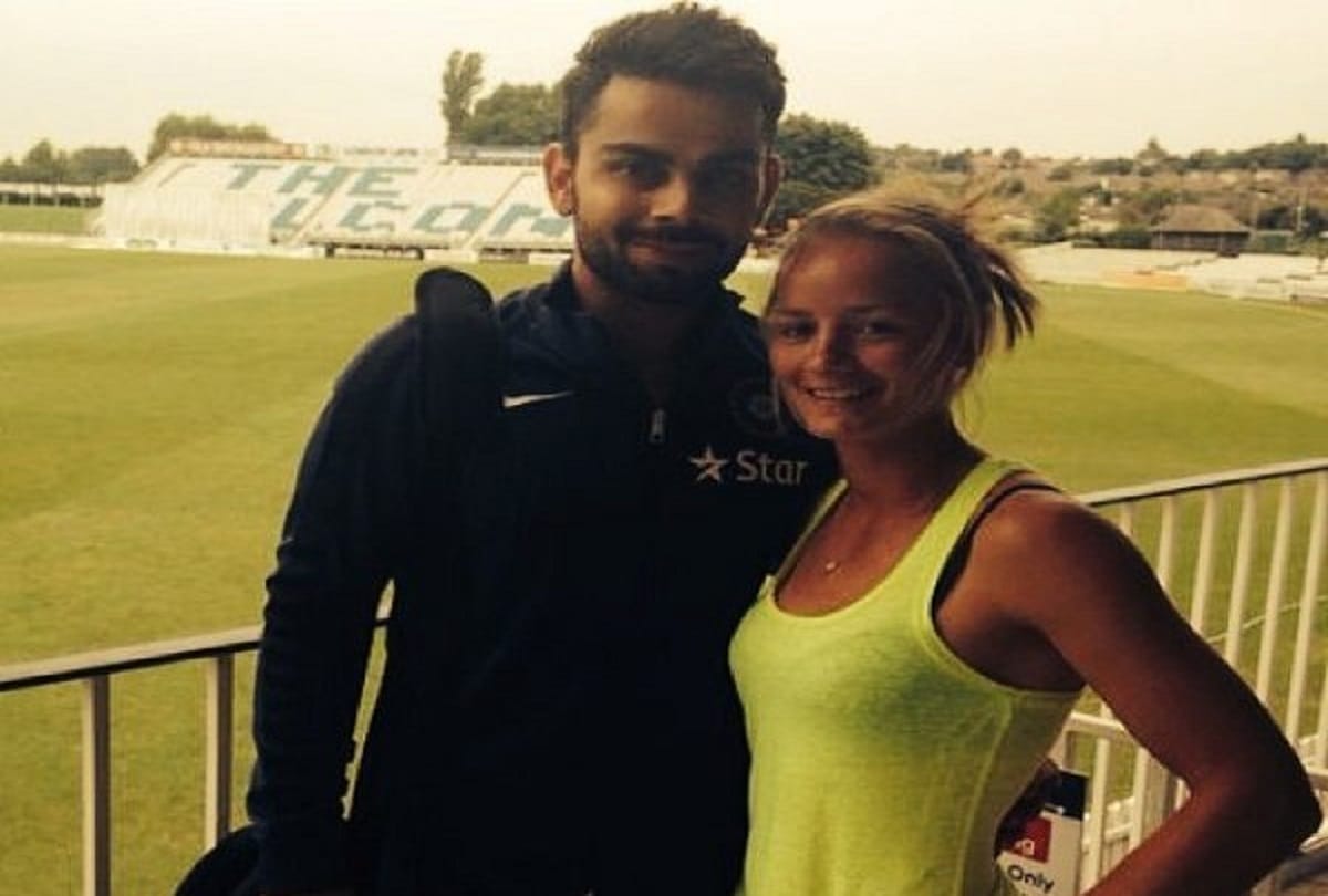 Virat Kohli was eager to meet england women cricketer in morning 5