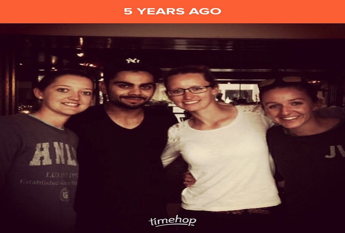 Virat Kohli was eager to meet england women cricketer in morning 5