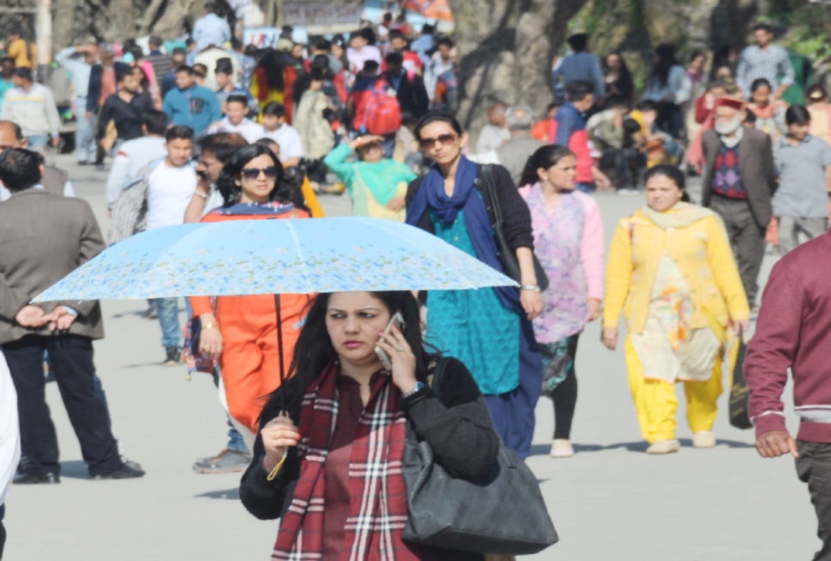 temperature rising in himachal after weather cleared