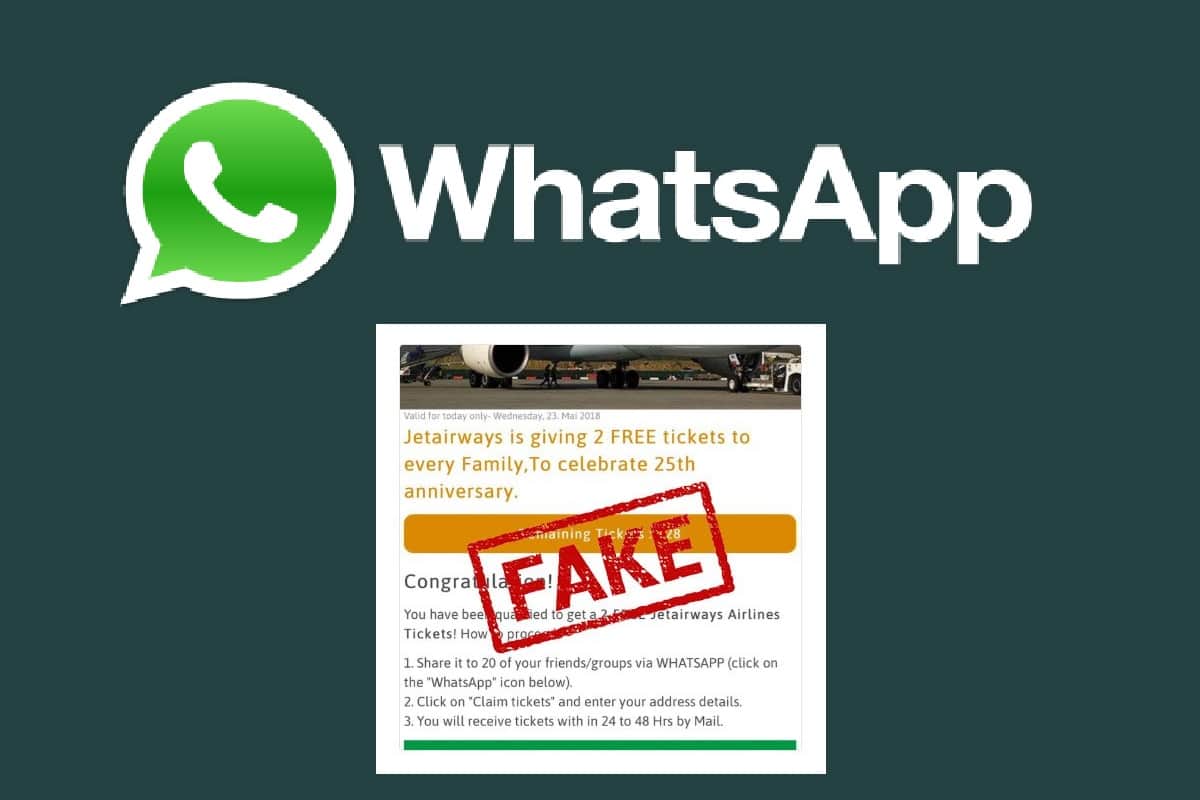 Whatsapp Tips to help prevent the spread of rumors and fake news