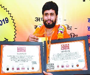 5 lakh 50 thousand 800 times the new record made by Kapalbhati