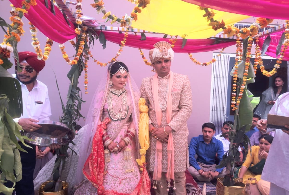international kabbadi star ajay thakur wedding pics nalagarh himachal