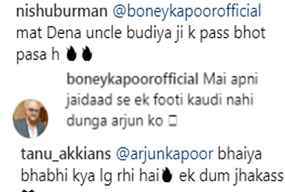 malaika arora trolled over boney kapoor fake instagram account comment