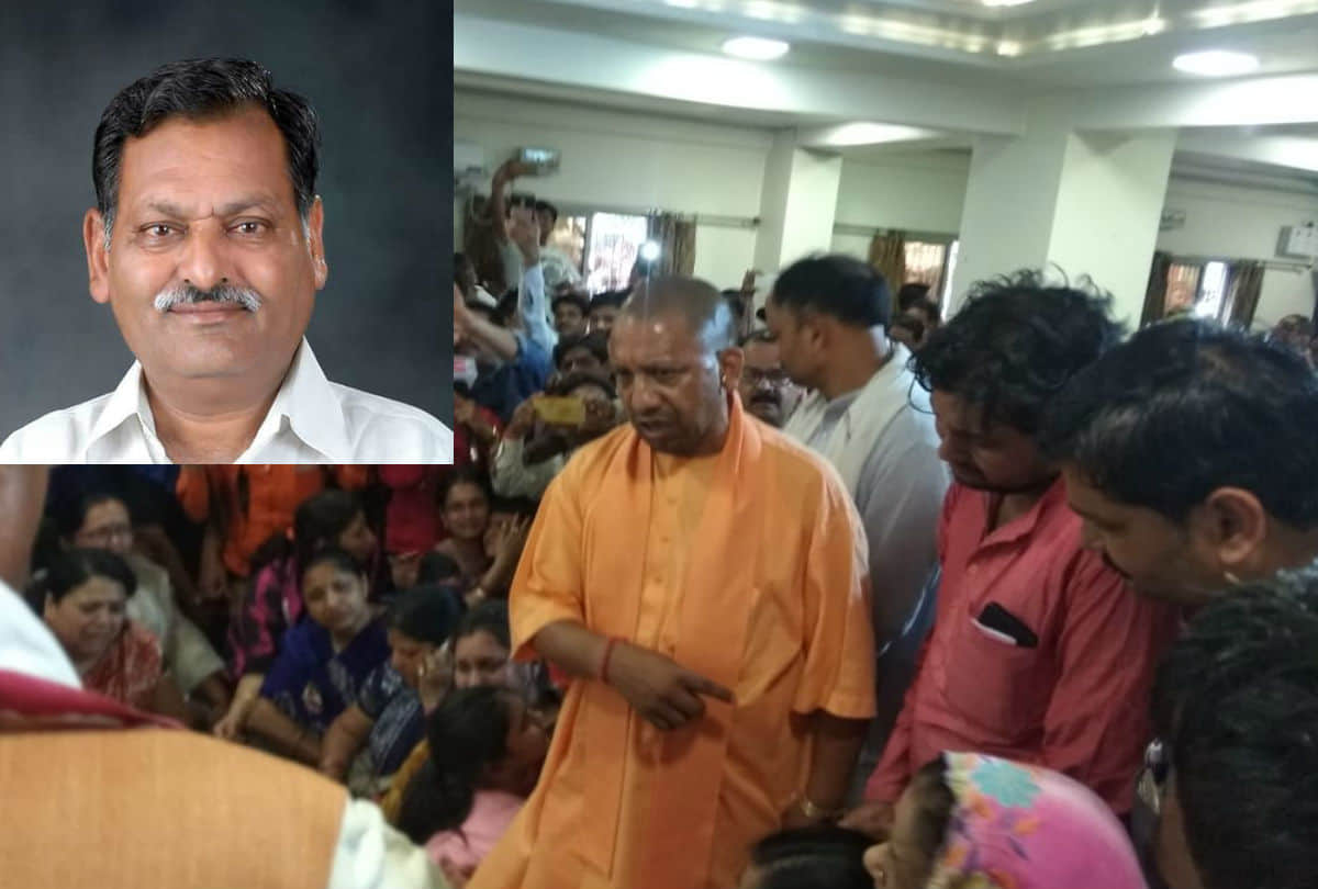 bjp mla jagan prasad died in agra UP Chief Minister tribute