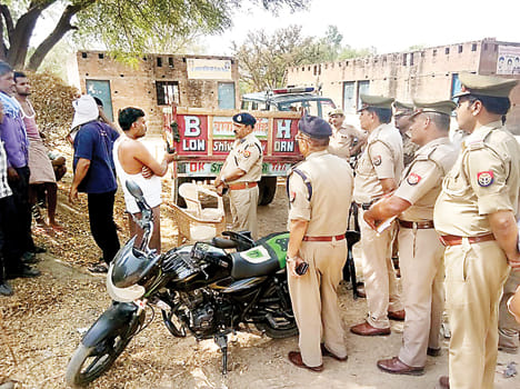 DIG reached village, a murder accused arrested