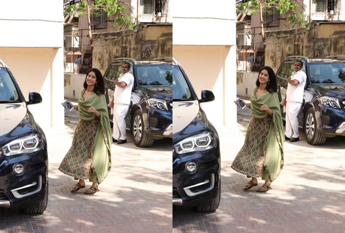 Janhvi Kapoor enters the gym in shorts and comes out in a suit