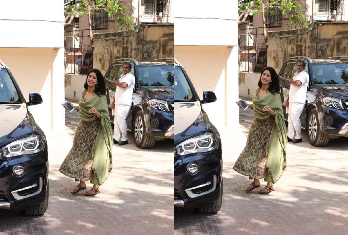 Janhvi Kapoor enters the gym in shorts and comes out in a suit