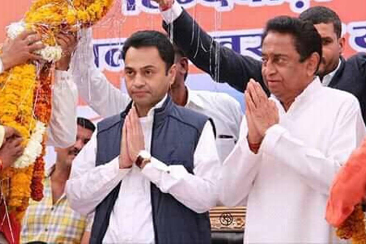 MP News: After Kamal Nath, MP Nakul Nath also refuted the speculations, said- BJP is spreading rumours.