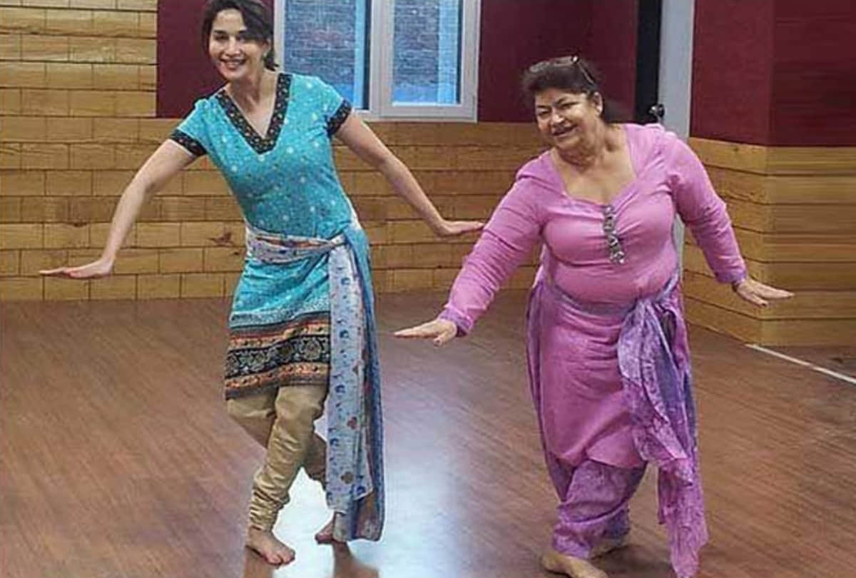 Saroj Khan death Saroj Khan choreographed last song Tabah Ho Gaye with Madhuri Dixit