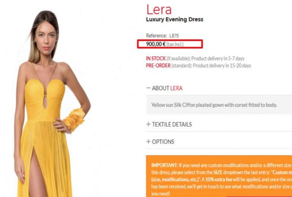 Malaika Arora look stunning in yellow thigh high slit sheer gown