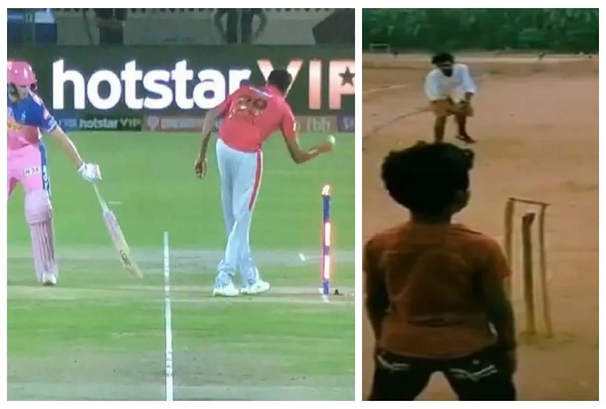 indian t20 league 2019 mankading funny video share by twitter users viral video