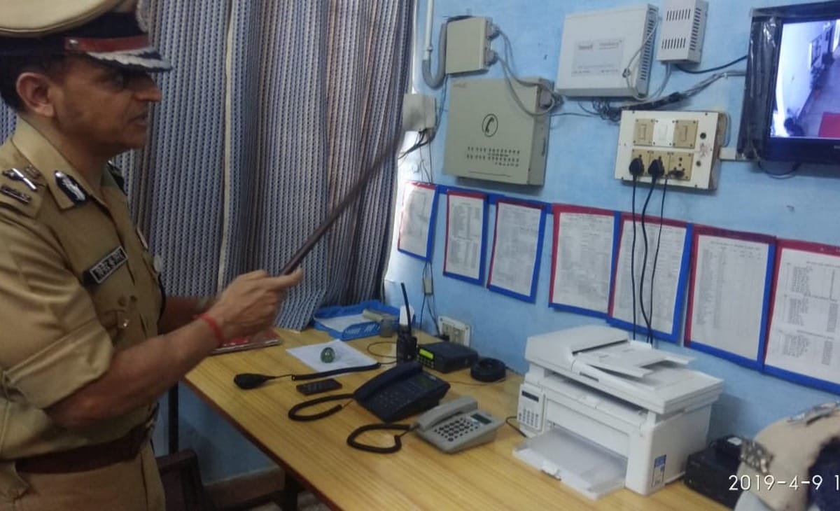 एडीजी पीएसी ने किया निरीक्षण