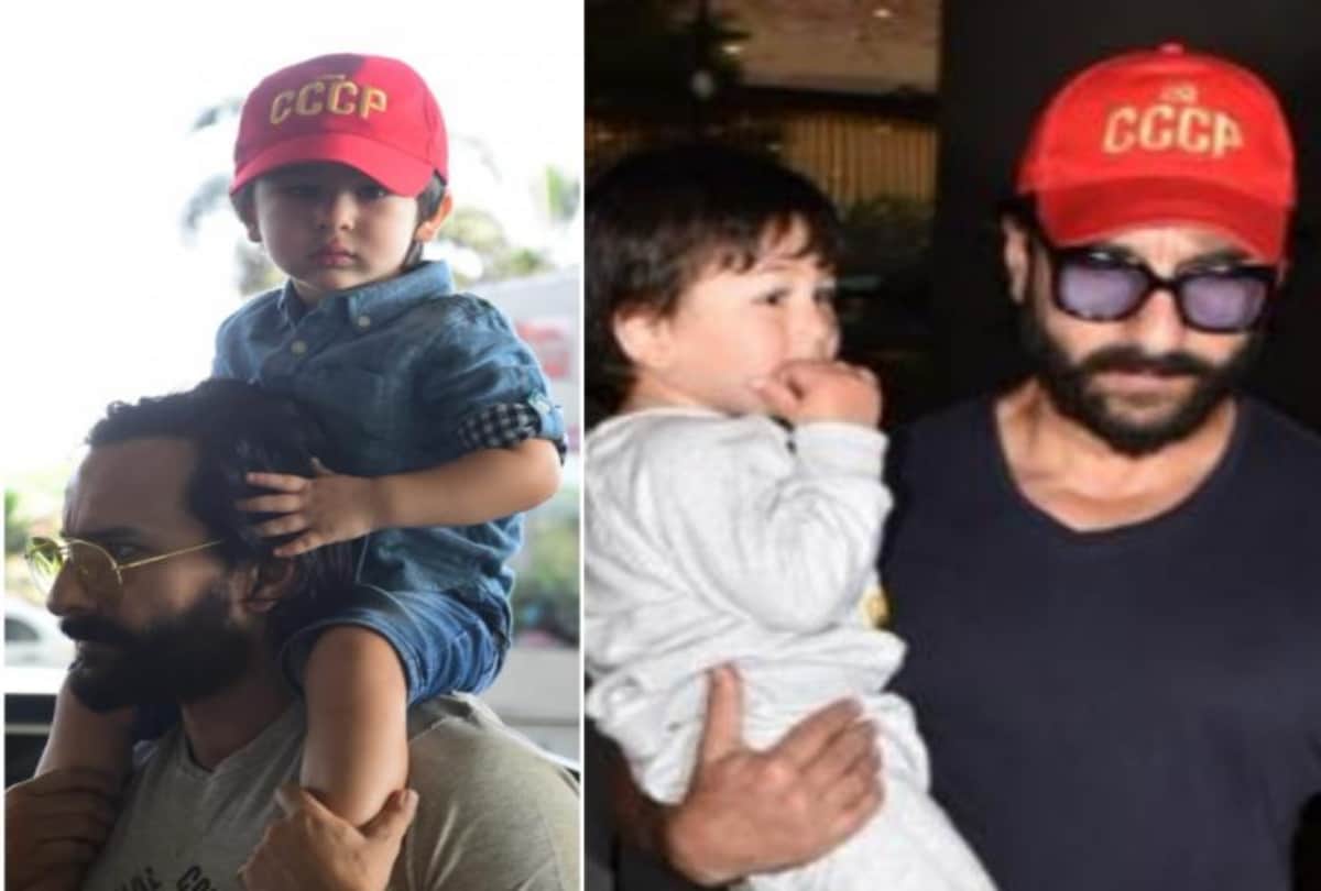 Taimur Ali Khan flaunted same cap that his daddy Saif Ali Khan spotted couple of month earlier