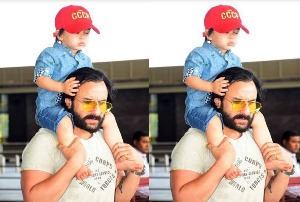 Saif Ali Khan Says Taimur copy Paparazzi And Says Mediawale