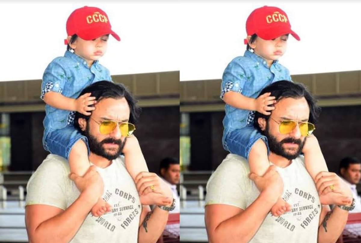 VIDEO : Saif Ali Khan Says Taimur copy Paparazzi And Says Mediawale