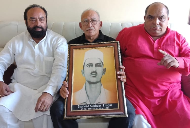 False information printed in 4 class books about shaheed sukhdev in Punjab