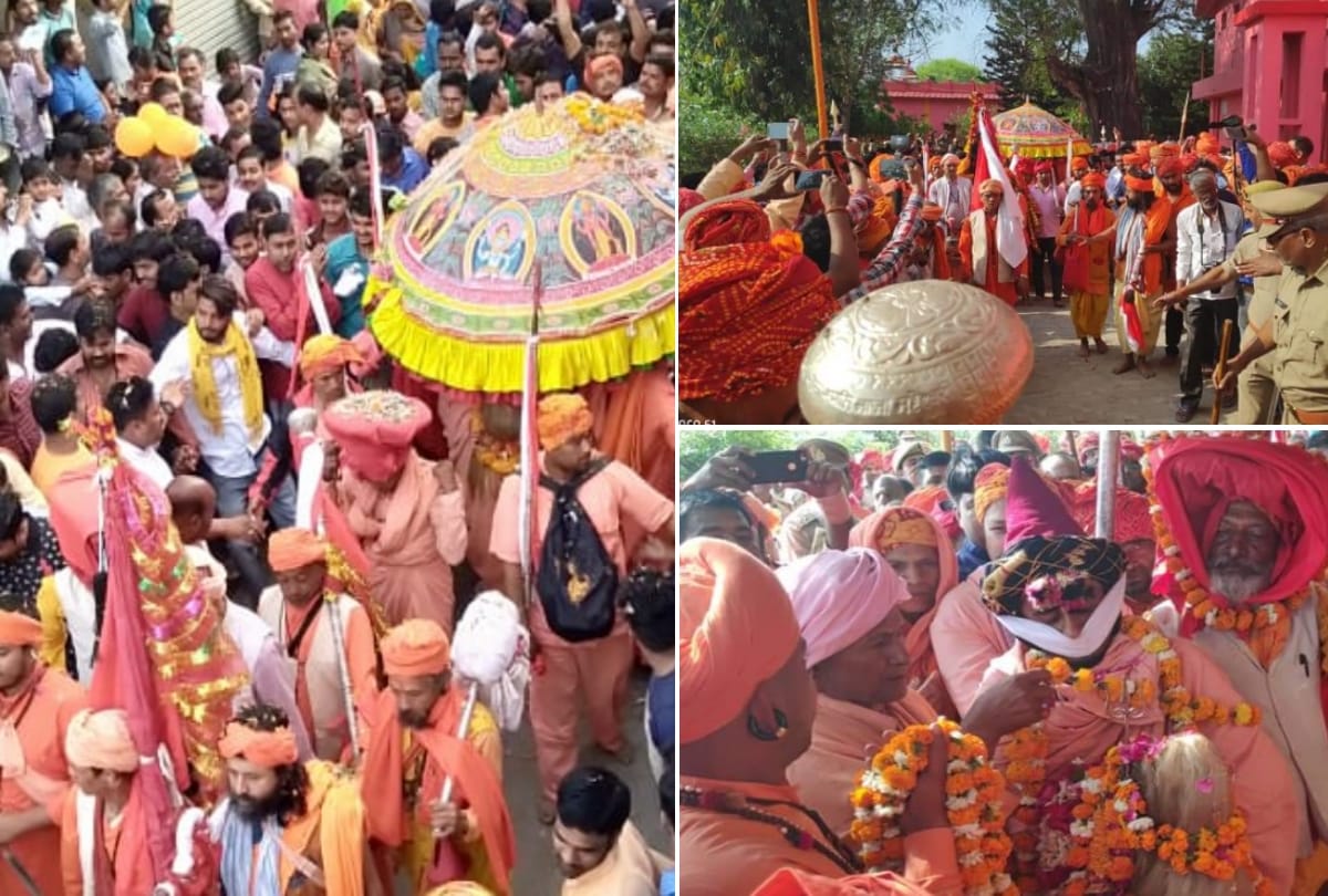 sobha yatra of peer ratan nath in balrampur