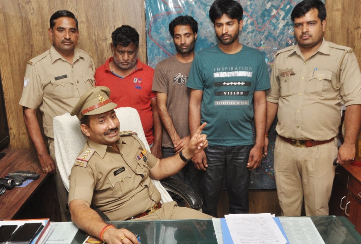 ghaziabad Police Vehicle thieves gang busted