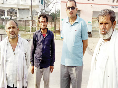 Death of farmer in accident