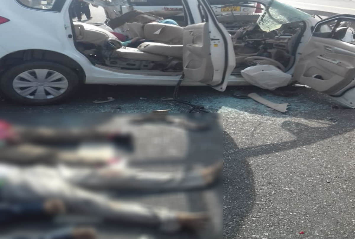 eight youths dies in accident on Agra Lucknow expressway