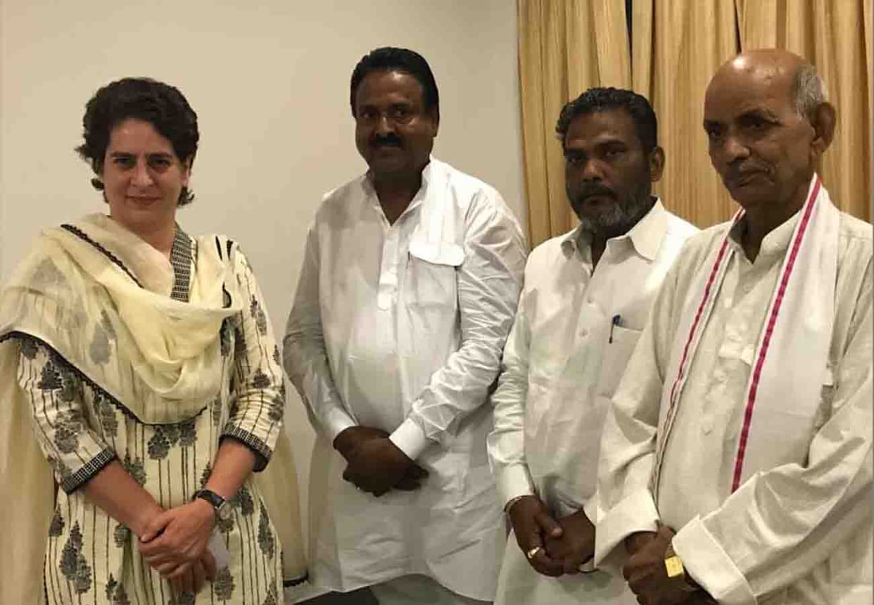 Former minister Shivshankar Patel join Congress lok sabha election 2019