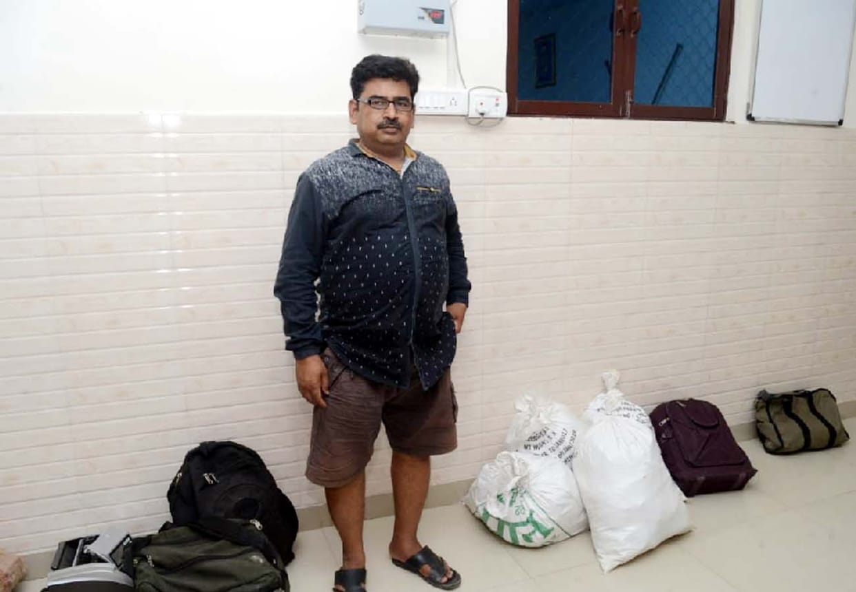 Issue of over 65 lakh seizure in kanpur