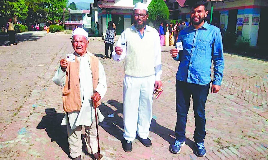 three generation vote together
