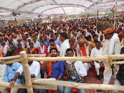 Keshav prasad maurya gave statement in ghazipur loksabha election 2019