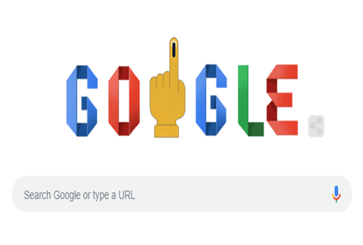 Lok Sabha Elections 2019: Google create doodle for vote campaign