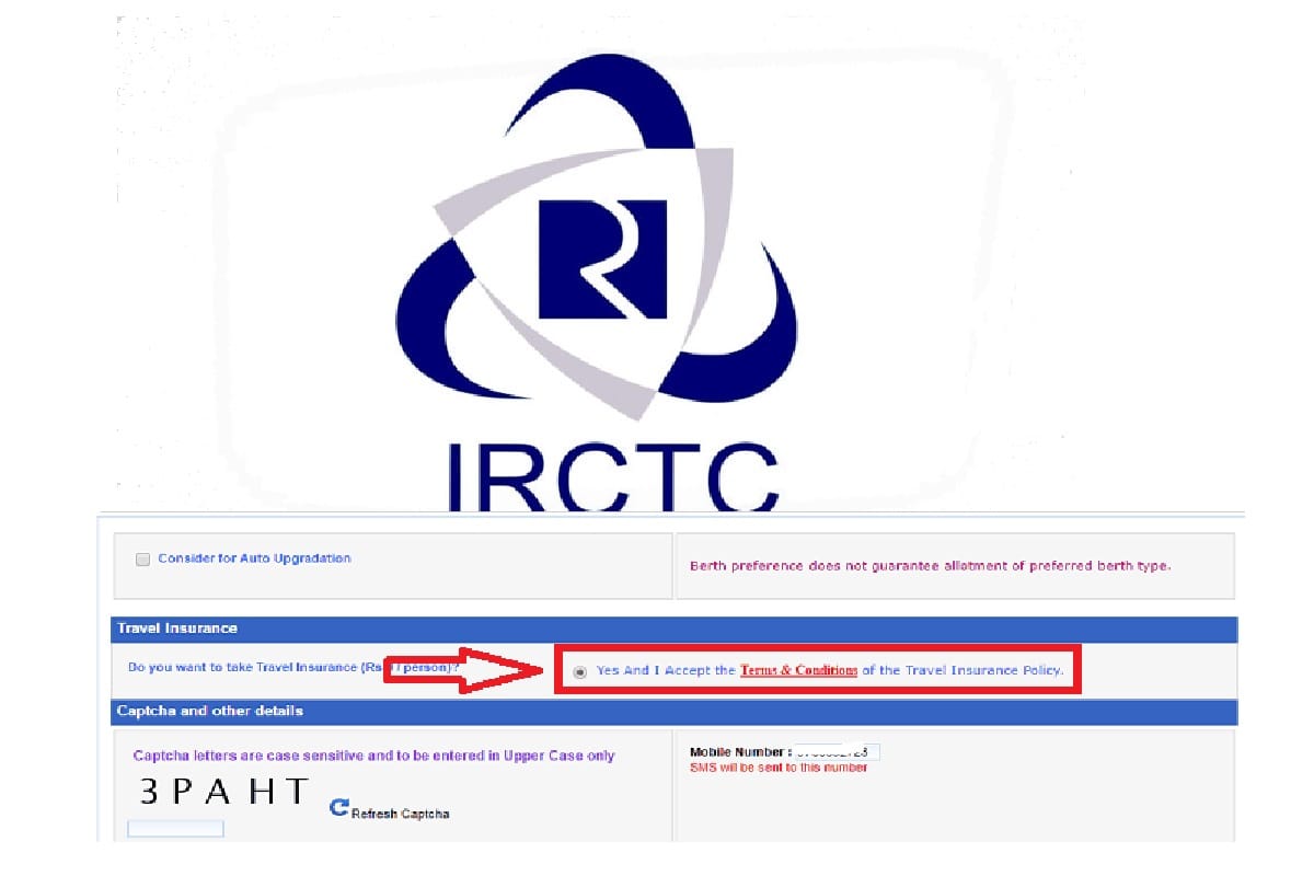 IRCTC Travel Insurance