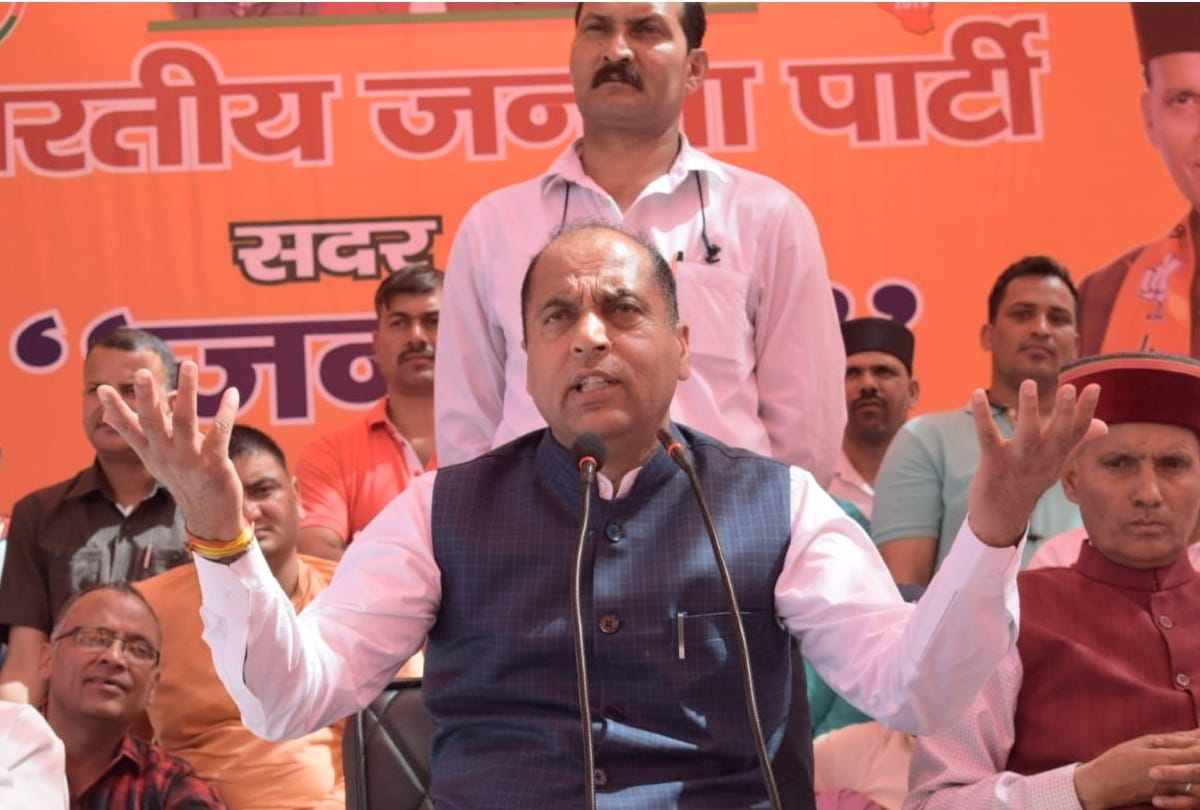 lok sabha election 2019 cm jairam thakur hits out at pandit sukhram family