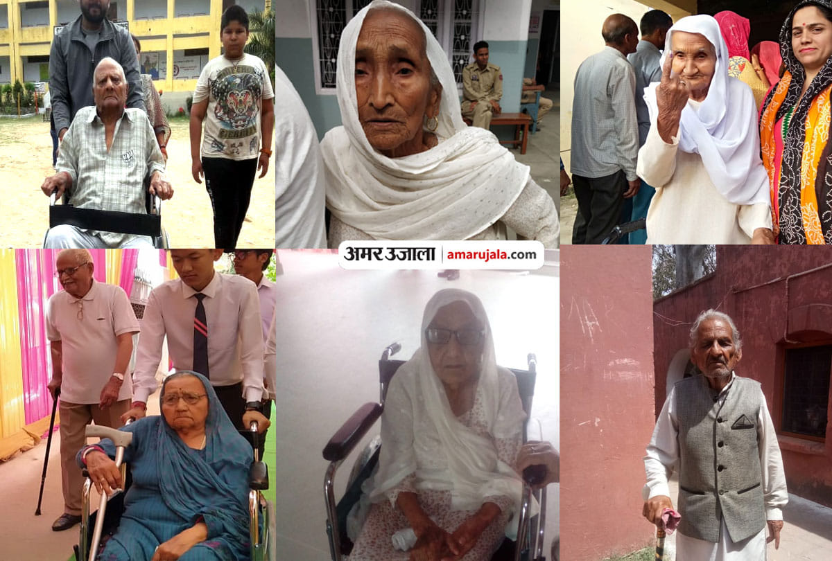 lok sabha election 2019: 100 age year old voters voted in jammu-punch constituency