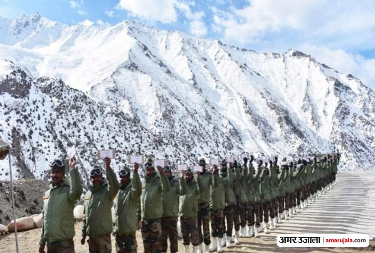lok sabha election 2019: Indian Army troops deployed in Siachen and along the LoC cast their vote