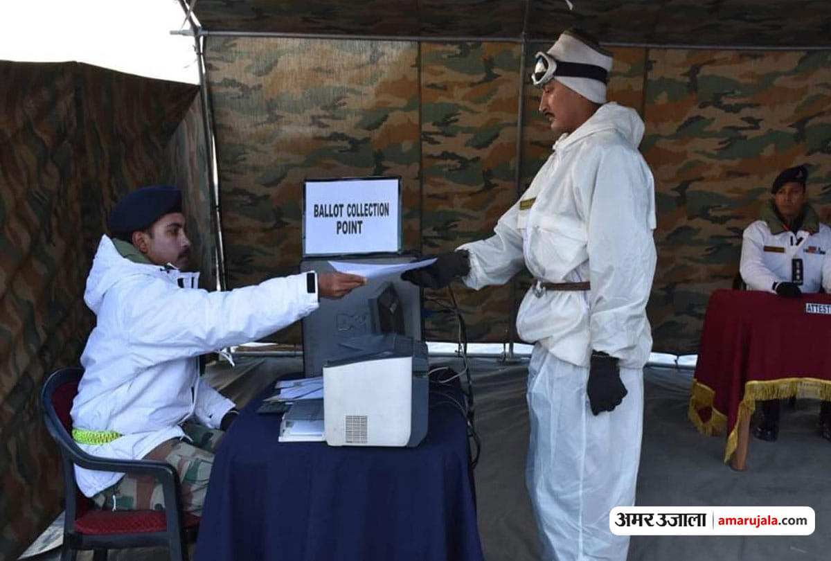 lok sabha election 2019: Indian Army troops deployed in Siachen and along the LoC cast their vote