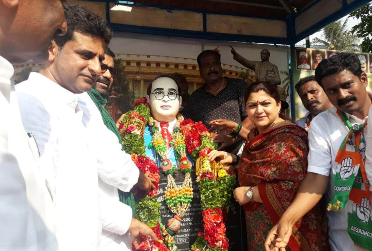 Lok Sabha Elections result 2019 Actress And Congress Leader Khushbu Sundar Slap A Man In Campaign