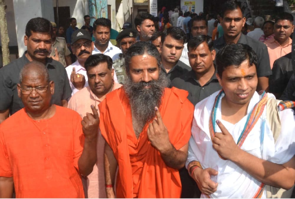 Lok Sabha Election 2019 Uttarakhand Voting baba ramdev tod for upcoming government in india