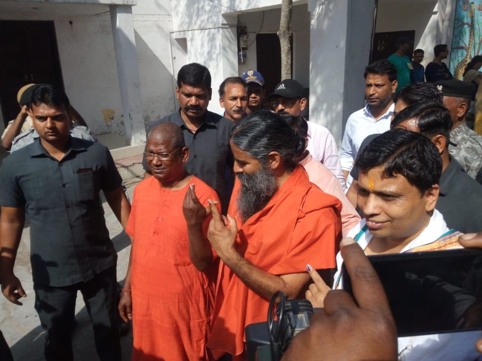 Lok Sabha Election 2019 Uttarakhand Voting baba ramdev tod for upcoming government in india