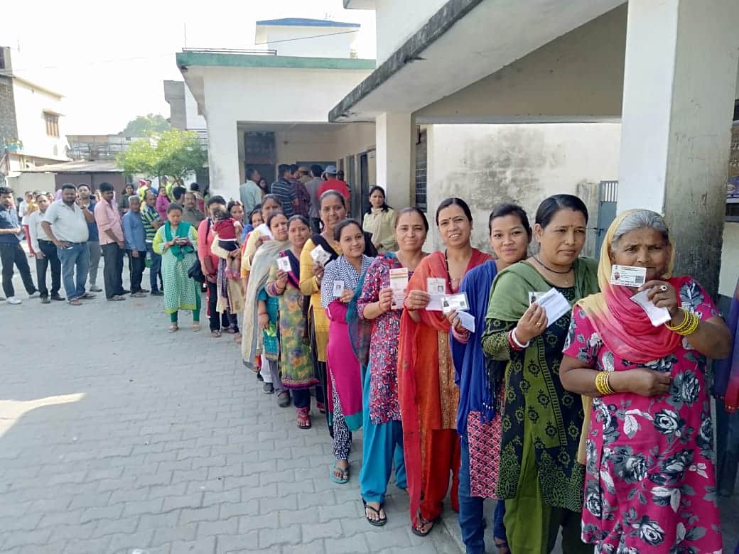 Lok sabha elections 2019 for voting bhupesh came from Russia