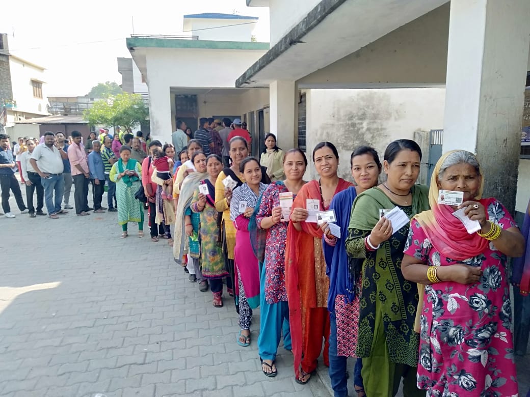 Lok sabha elections 2019 for voting bhupesh came from Russia