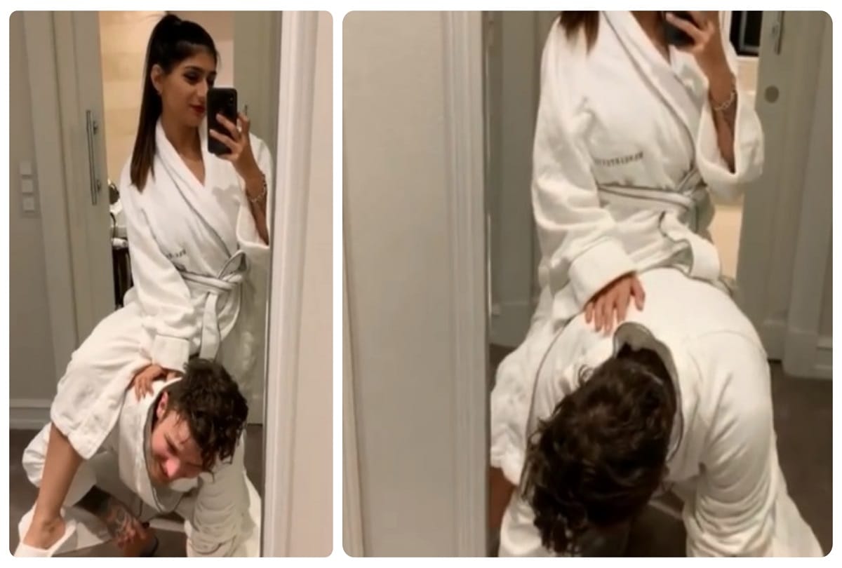 sports commentator mia khalifa boyfriend robert private hot LATEST VIDEO viral on Internet sensation