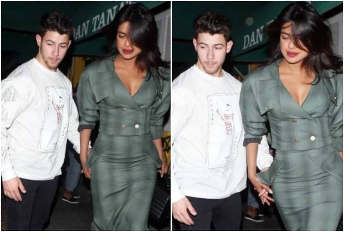 After divorce rumours Priyanka Chopra Nick Jonas spotted on a romantic dinner date