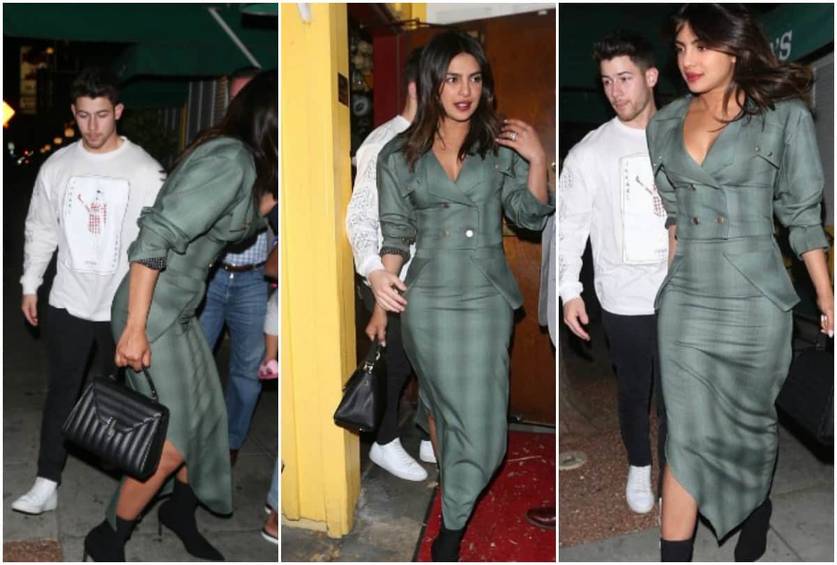 After divorce rumours Priyanka Chopra Nick Jonas spotted on a romantic dinner date